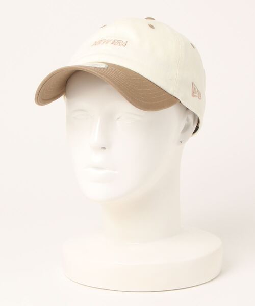 NEW ERA（ニューエラ）の「【NEW ERA/ニューエラ】 カジュアルクラシックWord Mark ワードマークミニロゴ（キャップ・メンズ・ホワイト×カーキブラウン/ダークグリーン/ホワイト×ブラック/ブラック・FREE）」の3枚目の写真