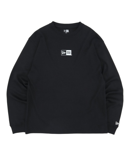 ニューエラ ロンT ボックスロゴ 暖かい（Tシャツ/カットソー