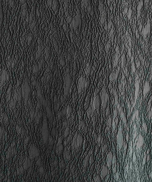 PUBLIC TOKYO(パブリックトウキョウ)の「ダークジャガードオープンカラーシャツ(シャツ/ブラウス・メンズ・ダークグレー/ブラック・1/2)」の18枚目の写真