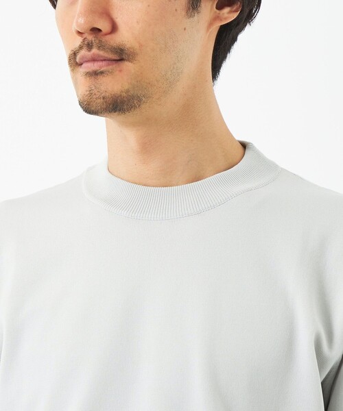 green label relaxing（グリーンレーベルリラクシング）の「【WEB限定】JUSTFIT ポリエステル モックネック ニット Ⅱ（ニット/セーター・メンズ・ブラック/ライトグレー/ダークグレー/ネイビー・S/M/L/XL）」の10枚目の写真