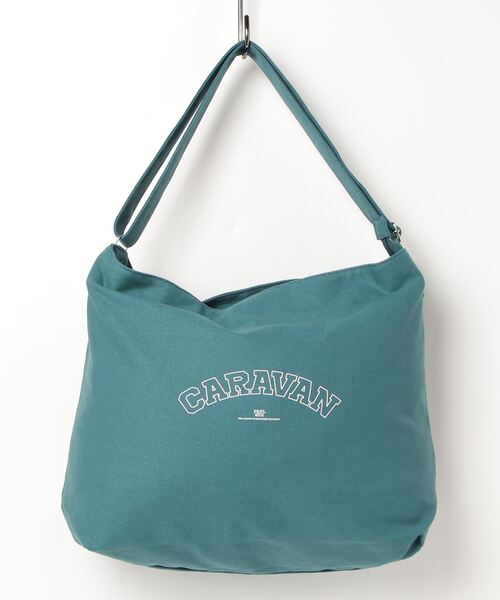 propellerheads（プロペラヘッズ）の「Sebastien's Select キャンバスプリントショルダーバッグ（ショルダーバッグ・レディース・オフホワイト/ブラック/グリーン/ネイビー・FREE）」の6枚目の写真