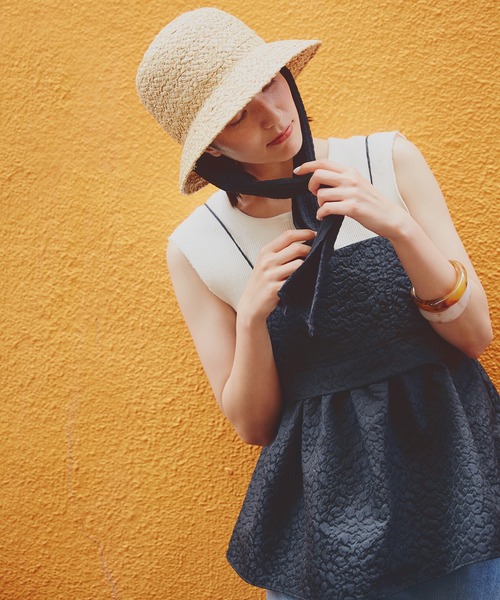 N.（N. Natural Beauty Basic）（エヌエヌナチュラルビューティーベーシック）の「◆フクレジャガードキャミブラウス（シャツ/ブラウス・レディース・ブラック/ブラウン系その他・MEDIUM）」の21枚目の写真