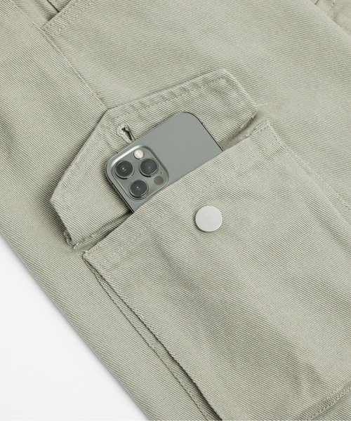 AMELY（エミリー）の「バックスリットカーゴスカート（スカート・レディース・ブラック/ピンク/ホワイト/カーキ・L/M）」の19枚目の写真