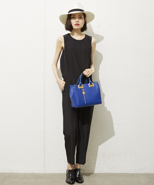 MID by MIDWEST（ミッド バイ ミッドウエスト）の「MID by MIDWEST オールインワン（つなぎ/オールインワン・レディース・ブラック/ライトブルー/カーキブラウン・FREE）」の12枚目の写真