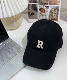 NANEA | Rロゴ刺繍ベースボールキャップCAP帽子(キャップ)