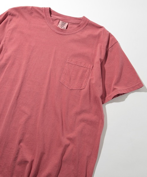 comfort colors(コンフォートカラーズ)の「【COMFORT COLORS】6.1オンスガーメントダイポケットTシャツ 半袖 CC6030 MURS(Tシャツ/カットソー・メンズ・レッド/ホワイト/スミクロ/インディゴブルー/カーキ/マスタード/ダークグリーン/ワイン/グリーン・XL/S/L/M)」の8枚目の写真