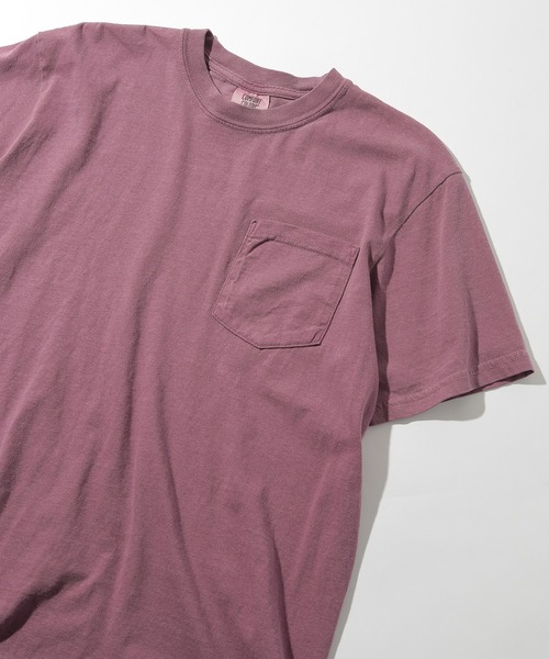 comfort colors(コンフォートカラーズ)の「【COMFORT COLORS】6.1オンスガーメントダイポケットTシャツ 半袖 CC6030 MURS(Tシャツ/カットソー・メンズ・レッド/ホワイト/スミクロ/インディゴブルー/カーキ/マスタード/ダークグリーン/ワイン/グリーン・XL/S/L/M)」の9枚目の写真