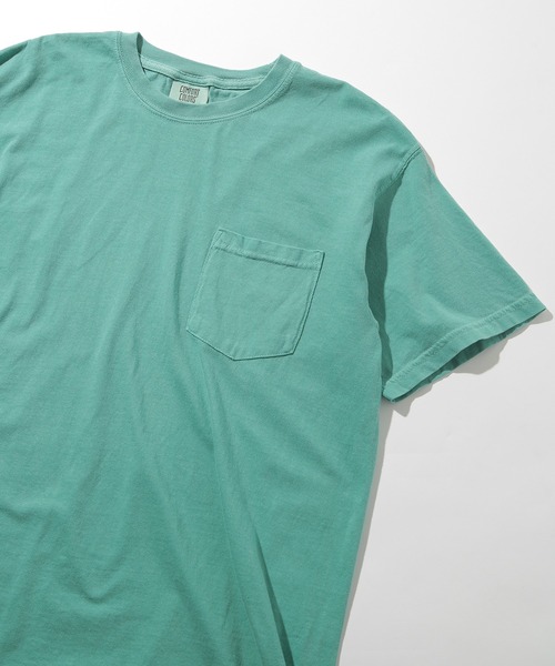 comfort colors(コンフォートカラーズ)の「【COMFORT COLORS】6.1オンスガーメントダイポケットTシャツ 半袖 CC6030 MURS(Tシャツ/カットソー・メンズ・レッド/ホワイト/スミクロ/インディゴブルー/カーキ/マスタード/ダークグリーン/ワイン/グリーン・XL/S/L/M)」の5枚目の写真