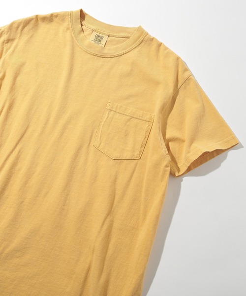 comfort colors(コンフォートカラーズ)の「【COMFORT COLORS】6.1オンスガーメントダイポケットTシャツ 半袖 CC6030 MURS(Tシャツ/カットソー・メンズ・レッド/ホワイト/スミクロ/インディゴブルー/カーキ/マスタード/ダークグリーン/ワイン/グリーン・XL/S/L/M)」の7枚目の写真
