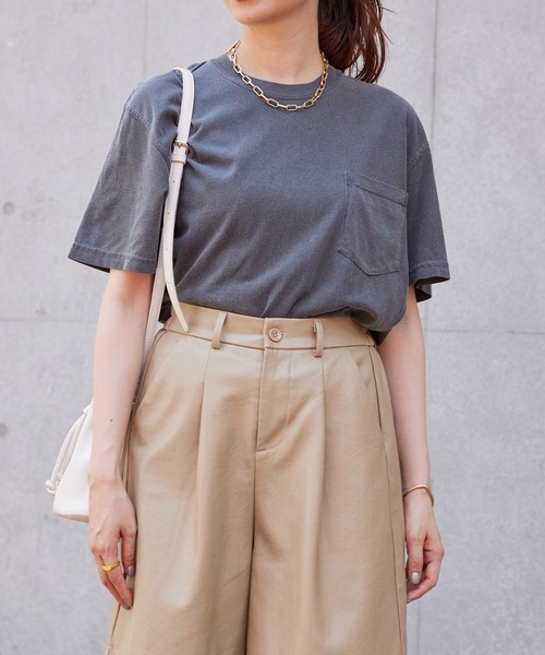 comfort colors(コンフォートカラーズ)の「【COMFORT COLORS】6.1オンスガーメントダイポケットTシャツ 半袖 CC6030 MURS(Tシャツ/カットソー・メンズ・レッド/ホワイト/スミクロ/インディゴブルー/カーキ/マスタード/ダークグリーン/ワイン/グリーン・XL/S/L/M)」の10枚目の写真