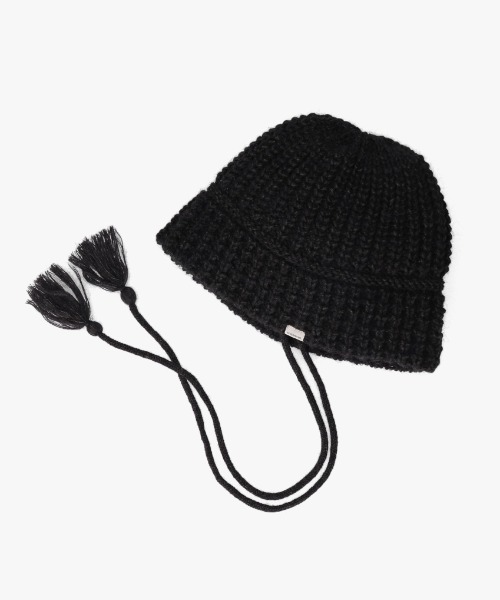 OVERRIDE(オーバーライド)の「OVERRIDE KNIT BALLOON CLOCHE HAT / オーバーライド(ハット・レディース・オレンジ/グリーン/ブラック・57~59cm)」の1枚目の写真
