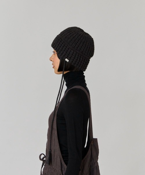 OVERRIDE(オーバーライド)の「OVERRIDE KNIT BALLOON CLOCHE HAT / オーバーライド(ハット・レディース・オレンジ/グリーン/ブラック・57~59cm)」の18枚目の写真