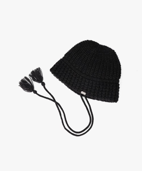 OVERRIDE(オーバーライド)の「OVERRIDE KNIT BALLOON CLOCHE HAT / オーバーライド(ハット・レディース・オレンジ/グリーン/ブラック・57~59cm)」の16枚目の写真