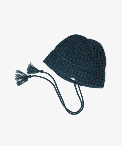 OVERRIDE(オーバーライド)の「OVERRIDE KNIT BALLOON CLOCHE HAT / オーバーライド(ハット・レディース・オレンジ/グリーン/ブラック・57~59cm)」の14枚目の写真