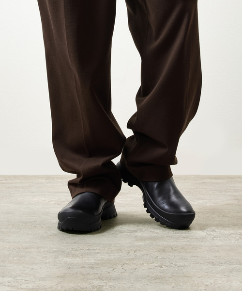And A（アンドエー）の「PADRONE パドローネ / INNER GORE BOOTS with 884C Vibram ビブラムソールインナーゴアレザーブーツ / PU8840-1101（ブーツ・メンズ・ブラック・40/41/42）」の16枚目の写真