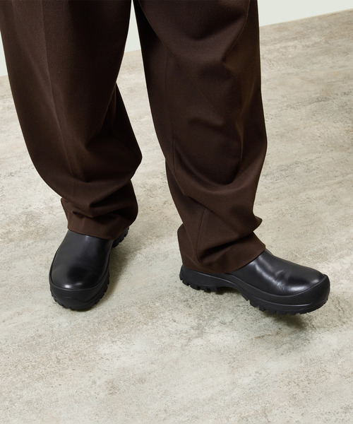 And A（アンドエー）の「PADRONE パドローネ / INNER GORE BOOTS with 884C Vibram ビブラムソールインナーゴアレザーブーツ / PU8840-1101（ブーツ・メンズ・ブラック・40/41/42）」の20枚目の写真