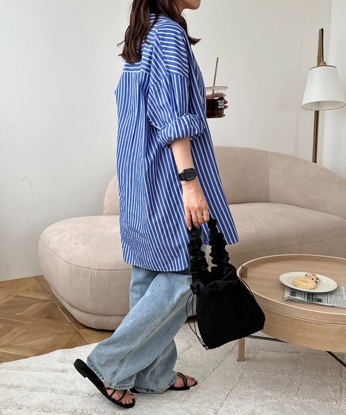 DISCOAT(ディスコート)の「【2WAY/WEB限定】シャーリングドローコードミニショルダーバッグ(ショルダーバッグ・レディース・ブラック/ブラウン/アイボリー・FREE)」の21枚目の写真