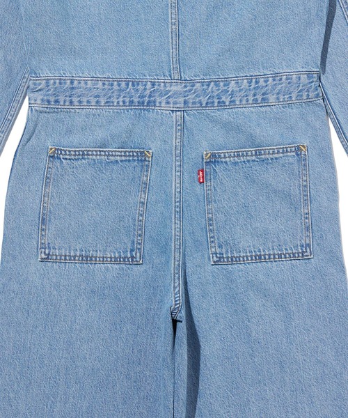 Levi's(リーバイス)の「Levi's/リーバイス デニムジャンプスーツ ライトインディゴ MORE MONEY MORE PROBLEMS(つなぎ/オールインワン・レディース・ライトインディゴブルー・S/M/XS)」の18枚目の写真
