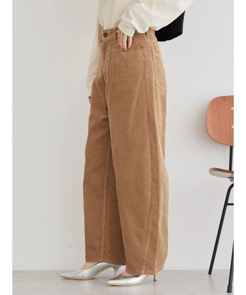 AMERICAN HOLIC(アメリカンホリック)の「コーデュロイコクーンパンツ(その他パンツ・レディース・キャメル/カーキ/アイボリー・S/M/L)」の19枚目の写真