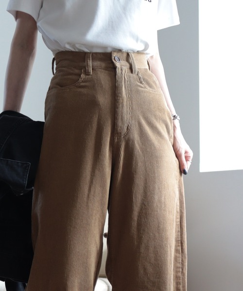 AMERICAN HOLIC(アメリカンホリック)の「コーデュロイコクーンパンツ(その他パンツ・レディース・キャメル/カーキ/アイボリー・S/M/L)」の9枚目の写真