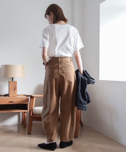 AMERICAN HOLIC(アメリカンホリック)の「コーデュロイコクーンパンツ(その他パンツ・レディース・キャメル/カーキ/アイボリー・S/M/L)」の11枚目の写真