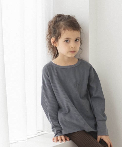 pairmanon（ペアマノン）の「アソート 長袖 ワッフル Tシャツ（Tシャツ/カットソー・キッズ・その他/グレー系その他2/グリーン系その他2/パープル系その他/ブラック系その他6/ダークブルー/ベージュ系その他/カーキ/グリーン系その他/グレー系その他/ライトベージュ/ブラウン系その他2/ブラウン系その他/ブルー系その他/アイボリー/ピンク/ブラック/グリーン系その他3/ブラック系その他2/ブルー系その他4・150/100/90/130/120/110/140）」の16枚目の写真