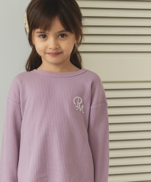 pairmanon（ペアマノン）の「アソート 長袖 ワッフル Tシャツ（Tシャツ/カットソー・キッズ・その他/グレー系その他2/グリーン系その他2/パープル系その他/ブラック系その他6/ダークブルー/ベージュ系その他/カーキ/グリーン系その他/グレー系その他/ライトベージュ/ブラウン系その他2/ブラウン系その他/ブルー系その他/アイボリー/ピンク/ブラック/グリーン系その他3/ブラック系その他2/ブルー系その他4・150/100/90/130/120/110/140）」の18枚目の写真