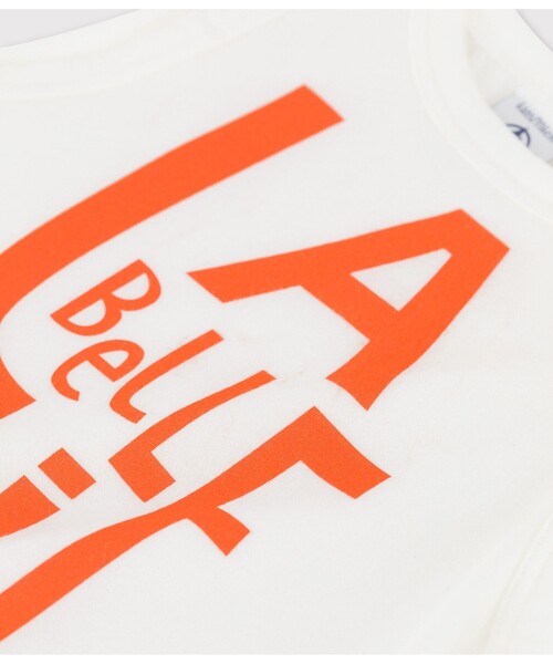 PETIT BATEAU(プチバトー)の「プリントタンクトップ(タンクトップ・キッズ・ホワイト・6YEAR/12YEAR/8YEAR/10YEAR)」の2枚目の写真