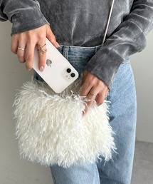 DISCOAT | カーリーファーミニショルダーバッグ(ショルダーバッグ)