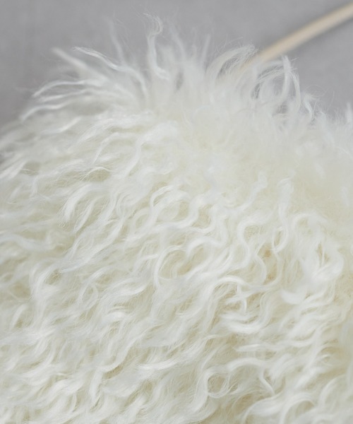 DISCOAT（ディスコート）の「カーリーファーミニショルダーバッグ（ショルダーバッグ・レディース・アイボリー/ベージュ・FREE）」の15枚目の写真