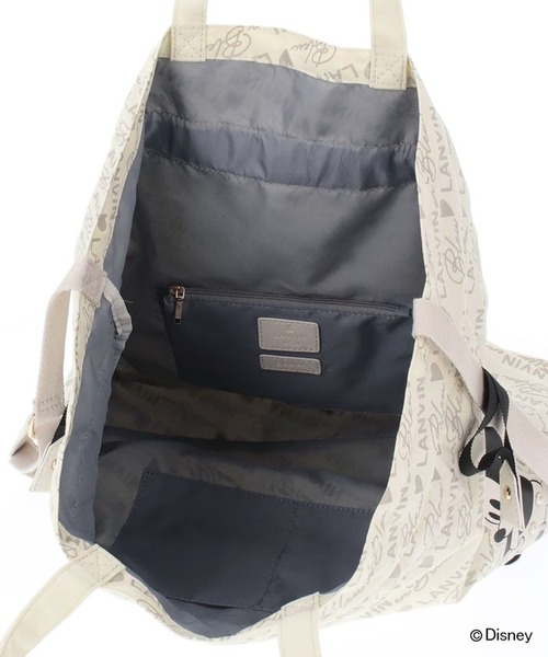 LANVIN en Bleu(ランバンオンブルー)の「スタンダードコレクションシリーズ エコバッグ(エコバッグ/サブバッグ・レディース・アイボリー/ネイビー/ブラック・FREE)」の7枚目の写真