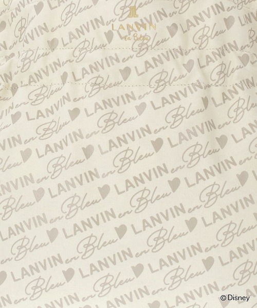 LANVIN en Bleu(ランバンオンブルー)の「スタンダードコレクションシリーズ エコバッグ(エコバッグ/サブバッグ・レディース・アイボリー/ネイビー/ブラック・FREE)」の9枚目の写真