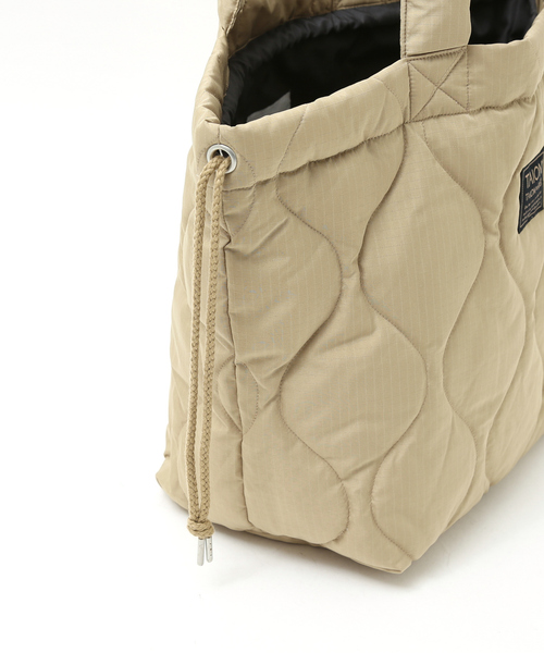 TAION（タイオン）の「【TAION /タイオン】ダウントートバック/ ショルダーバック/DOWN TOTEBAG/-TT02ML-1-M（トートバッグ・メンズ・ダークネイビー/ダークベージュ/カーキ/ブラック・フリー）」の8枚目の写真