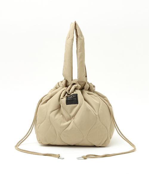 TAION（タイオン）の「【TAION /タイオン】ダウントートバック/ ショルダーバック/DOWN TOTEBAG/-TT02ML-1-M（トートバッグ・メンズ・ダークネイビー/ダークベージュ/カーキ/ブラック・フリー）」の13枚目の写真