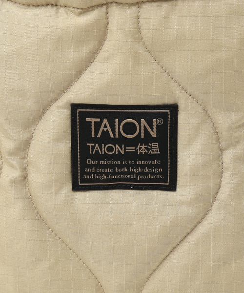 TAION（タイオン）の「【TAION /タイオン】ダウントートバック/ ショルダーバック/DOWN TOTEBAG/-TT02ML-1-M（トートバッグ・メンズ・ダークネイビー/ダークベージュ/カーキ/ブラック・フリー）」の14枚目の写真