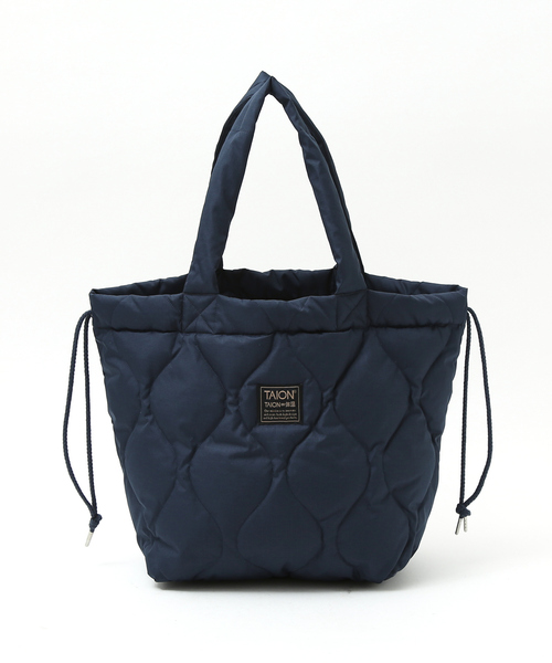 TAION（タイオン）の「【TAION /タイオン】ダウントートバック/ ショルダーバック/DOWN TOTEBAG/-TT02ML-1-M（トートバッグ・メンズ・ダークネイビー/ダークベージュ/カーキ/ブラック・フリー）」の17枚目の写真