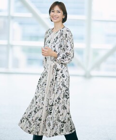 RUMCHE/(ラム・シェ)】Abstract Paint Dress/アブストラクトペイント 
