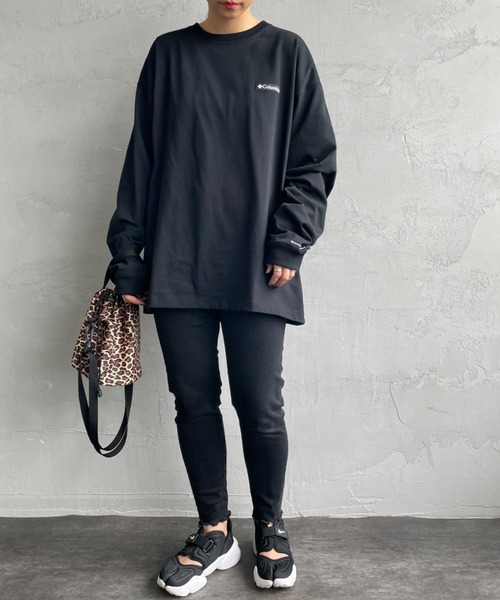 Columbia（コロンビア）の「【WEB限定】[Columbia/コロンビア] アーカイブグラフィック バックプリントTシャツ（Tシャツ/カットソー・レディース・ブラック/ホワイト・L/M）」の17枚目の写真