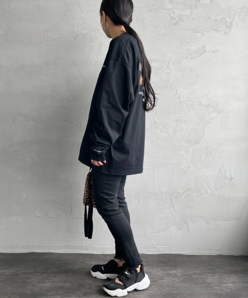 Columbia（コロンビア）の「【WEB限定】[Columbia/コロンビア] アーカイブグラフィック バックプリントTシャツ（Tシャツ/カットソー・レディース・ブラック/ホワイト・L/M）」の18枚目の写真