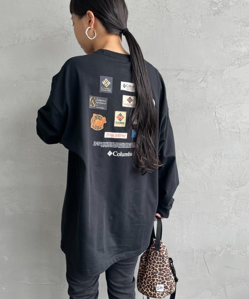 Columbia（コロンビア）の「【WEB限定】[Columbia/コロンビア] アーカイブグラフィック バックプリントTシャツ（Tシャツ/カットソー・レディース・ブラック/ホワイト・L/M）」の16枚目の写真