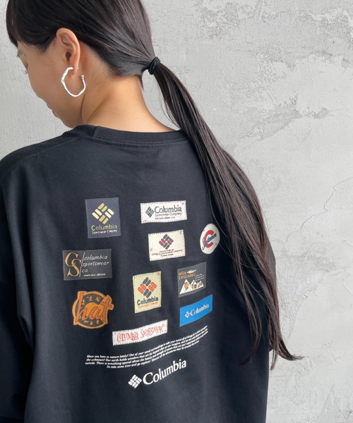 Columbia（コロンビア）の「【WEB限定】[Columbia/コロンビア] アーカイブグラフィック バックプリントTシャツ（Tシャツ/カットソー・レディース・ブラック/ホワイト・L/M）」の22枚目の写真