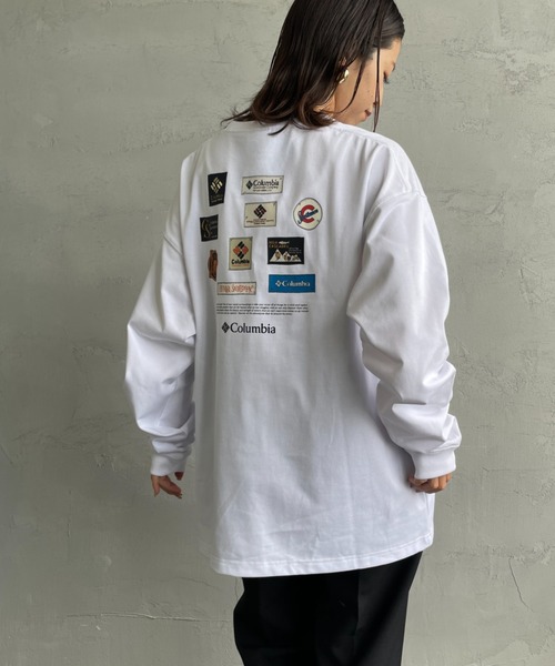 Columbia（コロンビア）の「【WEB限定】[Columbia/コロンビア] アーカイブグラフィック バックプリントTシャツ（Tシャツ/カットソー・レディース・ブラック/ホワイト・L/M）」の10枚目の写真