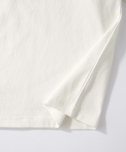 ddp（ディーディーピー）の「DDP/ディーディーピー 別注 サークルロゴ刺繍 ヘビーウェイト ビッグシルエット長袖Tシャツ（Tシャツ/カットソー・メンズ・ブラック系1/グレー系1/ブラック系2/グリーン系1/ホワイト系1/ホワイト系2・M/L）」の21枚目の写真