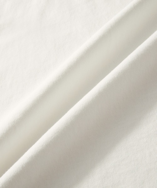 ddp（ディーディーピー）の「DDP/ディーディーピー 別注 サークルロゴ刺繍 ヘビーウェイト ビッグシルエット長袖Tシャツ（Tシャツ/カットソー・メンズ・ブラック系1/グレー系1/ブラック系2/グリーン系1/ホワイト系1/ホワイト系2・M/L）」の22枚目の写真