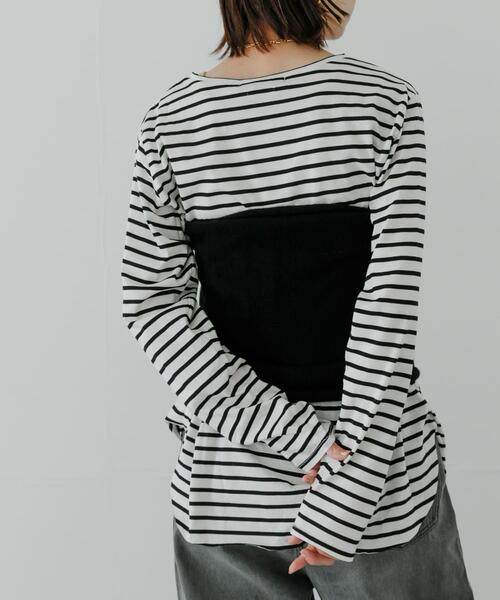 URBAN RESEARCH（アーバンリサーチ）の「ウールカシミヤニットビスチェ（その他トップス・レディース・カーキ/ブラック/グレー・FREE）」の6枚目の写真