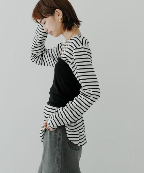 HYKE ニットビスチェ ウール セール】ウールカシミヤニットビスチェ（その他トップス）｜URBAN