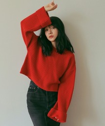 N WITH. | ランダムガータニット(ニット/セーター)