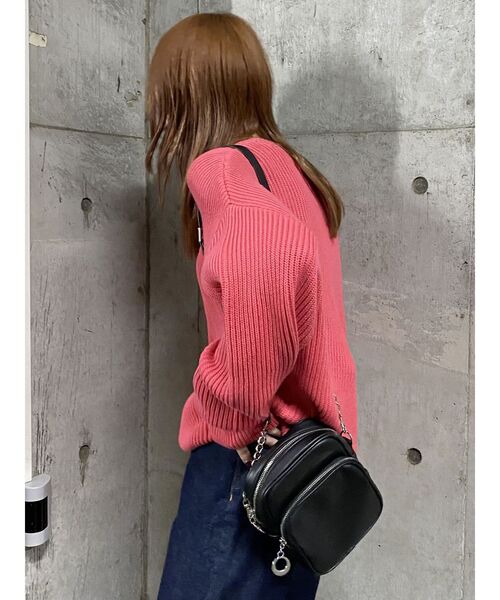 MURUA(ムルーア)の「ミニスクエアバッグ(ショルダーバッグ・レディース・ブラック・FREE)」の16枚目の写真