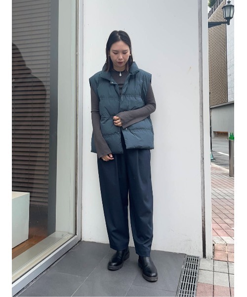 TROVE 21SS「HOUI WRAP PANTS」3 ネイビー ラップパンツ TROVE 21SS「HOUI WRAP PANTS」3 ネイビー ラップパンツ