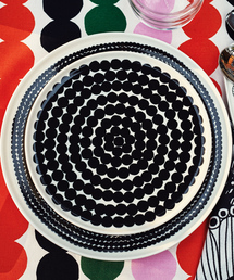 marimekko(}bR)Siirtolapuutarha / OIVA PLATE(H)